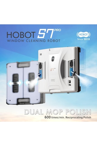 Hobot S7 PRO Dual Mop Polish Akıllı Cam Temizlik Robotu