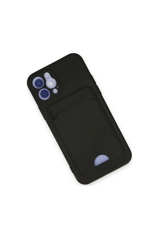 Apple İphone 12 Kılıf Kelvin Kartvizitli Silikon