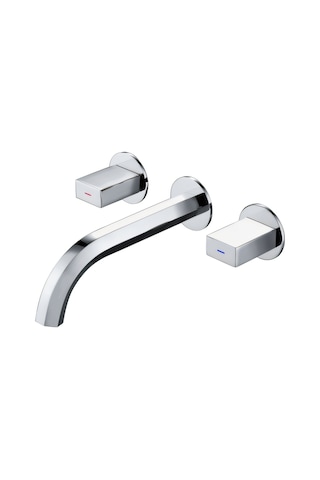 Nsk Tresa N2191502 Ankastre Lavabo Bataryası Krom İç Set Dahil