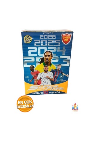 Süper Final 10.yıl Premium Futbol Kartları 50li - Toplam 100 Adet - Yeni Sezon
