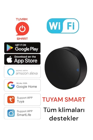 Tuya Klima Tv ve Tv Box Wifi Destekli Uzaktan Kumanda