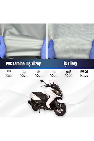 Kymco Downtown 250i Su Geçirmez Motosiklet Brandası Motor Branda