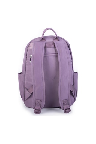 Nas Bag Unisex Büyük Boy Su Geçirmez Çok Gözlü Extra Hafif Sportif Sırt Çantası Mor