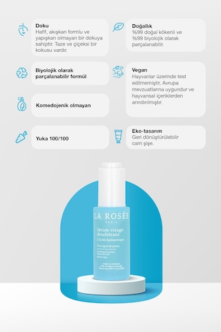 Nemlendirici Yüz Serumu Hyaluronic Asit İçeren - 30 Ml