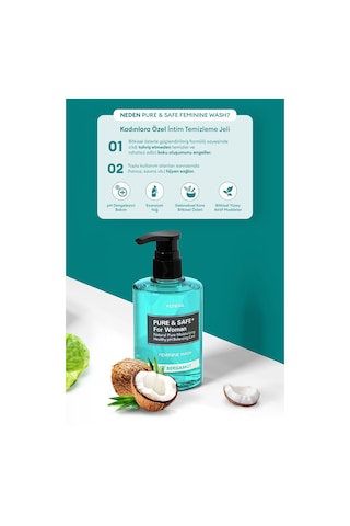 Kadınlara Özel İntim Temizleme Jeli Kundal Feminine Cleanser 300ml Bergamot