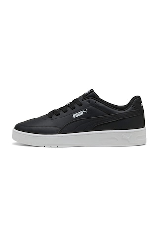 Puma Court Classic Clean Siyah Erkek Sneaker 000000000102266180 SİYAH-BEYAZ