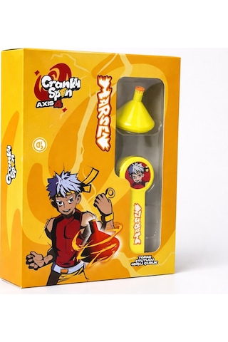 Cranky Spin Axis 4 Xarsen Topaç Seti Fırlatıcı+topaç Ağır Ve Uzun Döner