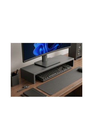 Monitör Standı & Monitör Yükseltici Organizer
