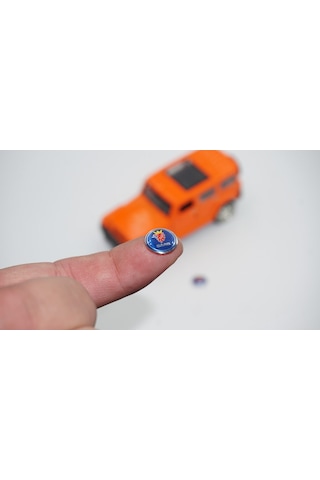 Saab Oto Anahtar 3M Metal Alaşım Logo 2Li Set