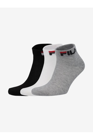 Fıla Kısa Çoraplar, 3 Çift 151855524 Siyah