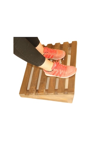Ahşap Masa Altı Ayaklık Ayak Dayama Ayak Desteği 45x35
