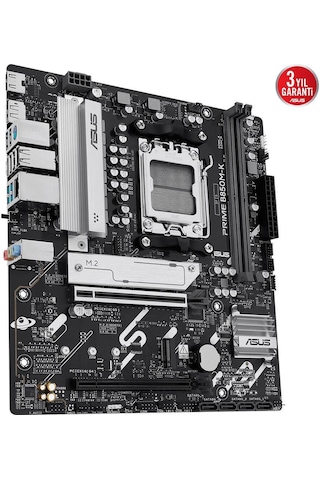 Asus Prime B850m-k Am5 Ddr5 Ses Glan Dp-hdmı Sata3 Usb3.2 Matx Anakart