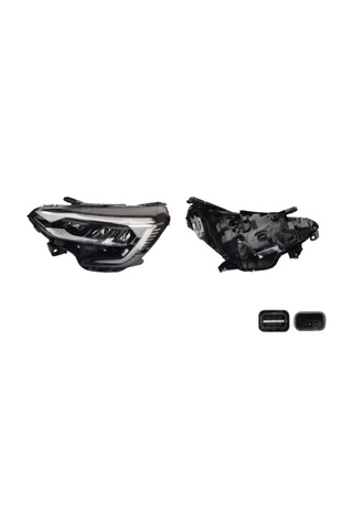 Renault Clio V 2021 Icon Paket Beyaz Çerçeve Sol Far