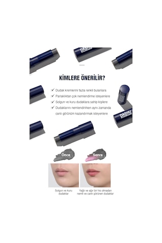 Dashu Mens Color Change Moisture Lip Balm Pembe