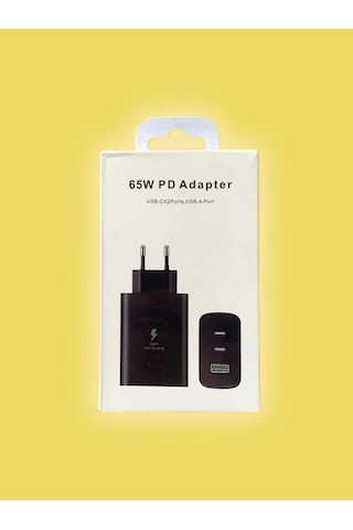 Eıma 65w Pd Hızlı Şarj Adaptörü 2xtype-c + Usb-a