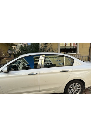 Fiat Egea Krom Cam Direği Sağ Sol Takım 6 Prç 2015-2025 Sd / Hb Uyumlu