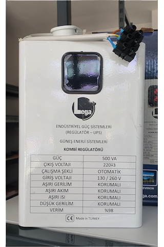 Lega 500 Va Kombi Voltaj Regulatörü Lega 500 Va Kombi Voltaj Regulatörü