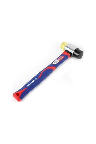 Workpro Wp241036 40mm Fiberglas Saplı Çift Başlı Hassas Lastik Çekiç