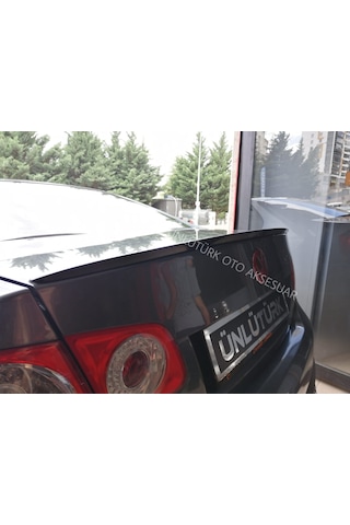 OtoÇizgi Volkswagen Jetta 2006 - 2010 Bagaj Üstü Spoiler Pianoblack OtoÇizgi
