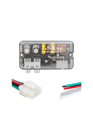 Magicvoice Ayarlı Oto Deck Anfi Çevirici Td-22 2-4 Kanal Anfi Ba