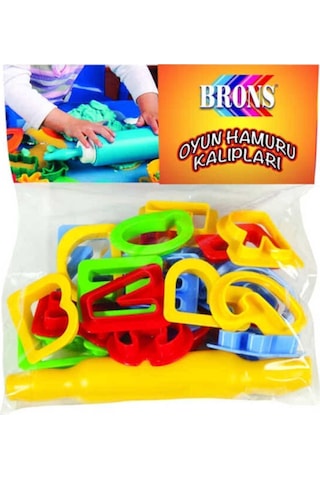 Brons Oyun Hamuru Kalıbı Br-473 Çok Renkli