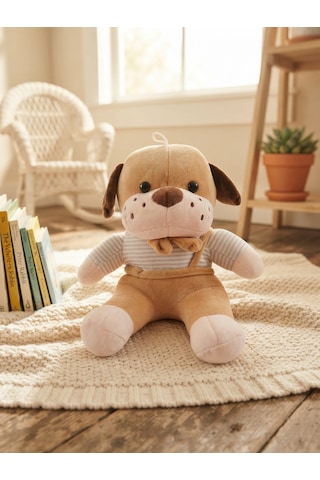 Peluş Köpek -açık Kahverengi-35 Cm Peluş Köpek -açık Kahverengi-35 Cm