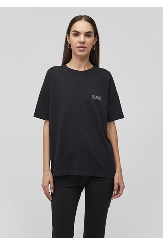 Mavi Kısa Kollu Siyah Kadın T-shirt M1611309-900 SIYAH