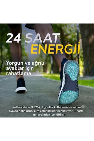 Dr. Scholl's Ayakkabı Tabanlığı 24 Saat Energy, Hafıza Köpüklü Konfor Tabanlık, Spor Ve Günlük Kullanım, 40-47,5 Beden