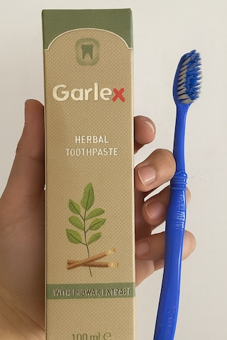 Garlex Bitkisel Diş Macunu, Organik Doğal,misvak Özlü Beyazlık