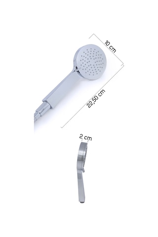 Aqua Bagno Smile El Duşu - Duş Başlığı 3 Fonksiyonlu Krom