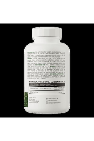 Ostrovıt Pharma Caffeine Powder 200 Tablet