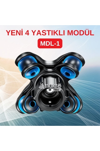 Nukrotech 4 Yastıklı Titreşim Emici Modül Siyah
