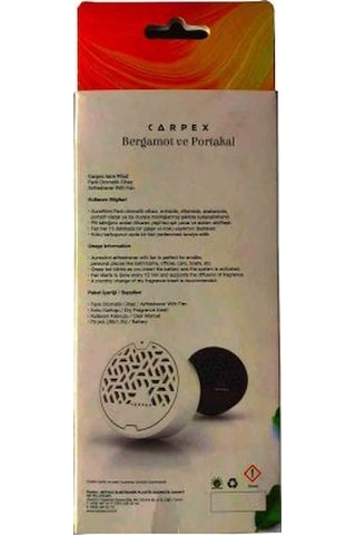 Carpex Aura Wind Fanlı Otomatik Cihaz ve Koku Kartuşu