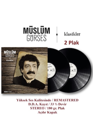 Müslüm Gürses - Klasikler 2 Plak