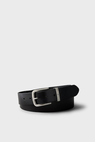 Calvin Klein Logolu Deri Kemer Lv04d7128gv8l Erkek Kemer Lv04d7128g V8l Siyah