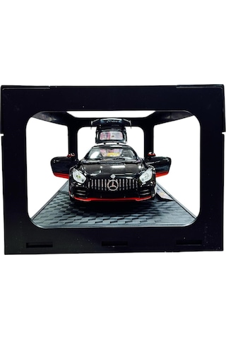 1:24 Metal Model Koleksiyon Araba Mercedes Amg Siyah 21 Cm Cz121b