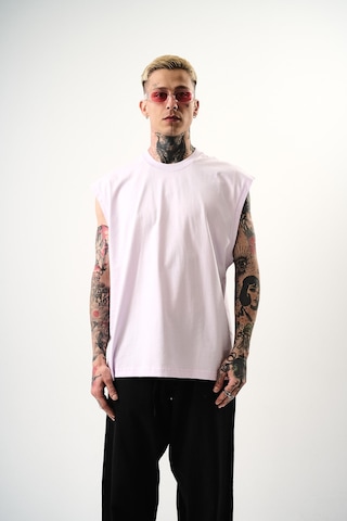 Respire Erkek Basic Tank Top Atlet Lila