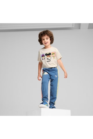 Puma X Playmobıl T7 Çocuk Eşofman Altı 627397 24 Mavi