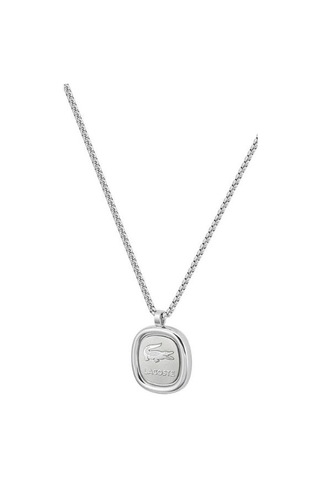 Lacoste Lacj2040410 Erkek Kolye Gri