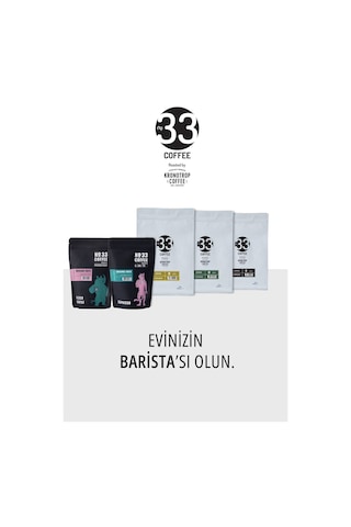 No 33 Espresso Çekilmiş Kahve 4 Al 3 Öde