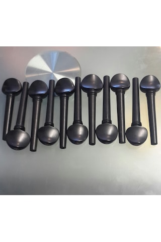 Ud için Nokta Sedef Abanoz ve Plesenk Burgu 11 Adet Plesenk