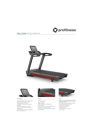 Profıtness Falcon 5 Ac Koşu Bandı