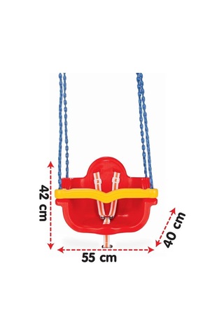 Pilsan Zincirli Jumbo Salıncak Mavi 06135 Park Bahçe Çocuk Salın