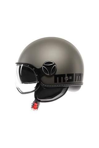 Momo Kask/fgtr Evo Mono Matt Tıtanıum Frost Black Çok Renkli