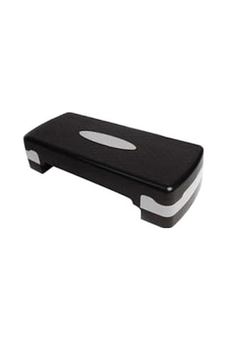 Ayarlanabilir Fitness Step Tahtası, 2 Kademeli Siyah