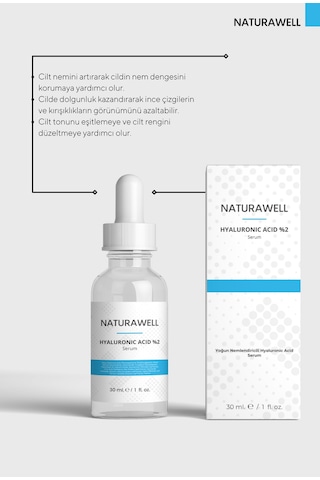 Naturawell Hyaluronik Asit Serum 30 ML