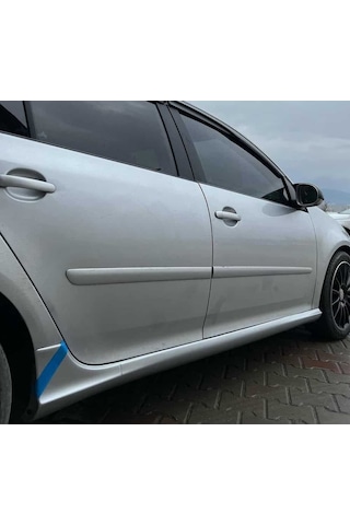 Vw Golf 5 Gtı Yan Marşpiyel Seti Plastik 2 Adet Mat Siyah 2003 2004 2005 2006 2007 2008 2009 Karlık+ek+bodykit