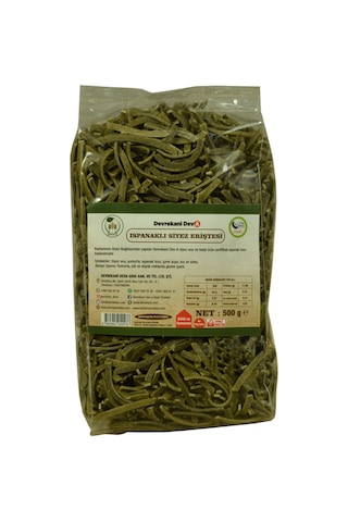 Devrekani Deva Ispanaklı Siyez Erişte 500 G