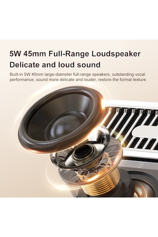 Geeroyoo Retro Cd Stili Taşınabilir Şarkı Söyleme Hoparlörü, Çift Mikrofonlu, Yeşil Renk Seçeneği