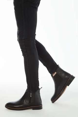 Tamer Tanca Erkek Hakiki Deri Siyah Floter Casual Bot 572 1727 B ERK Bot